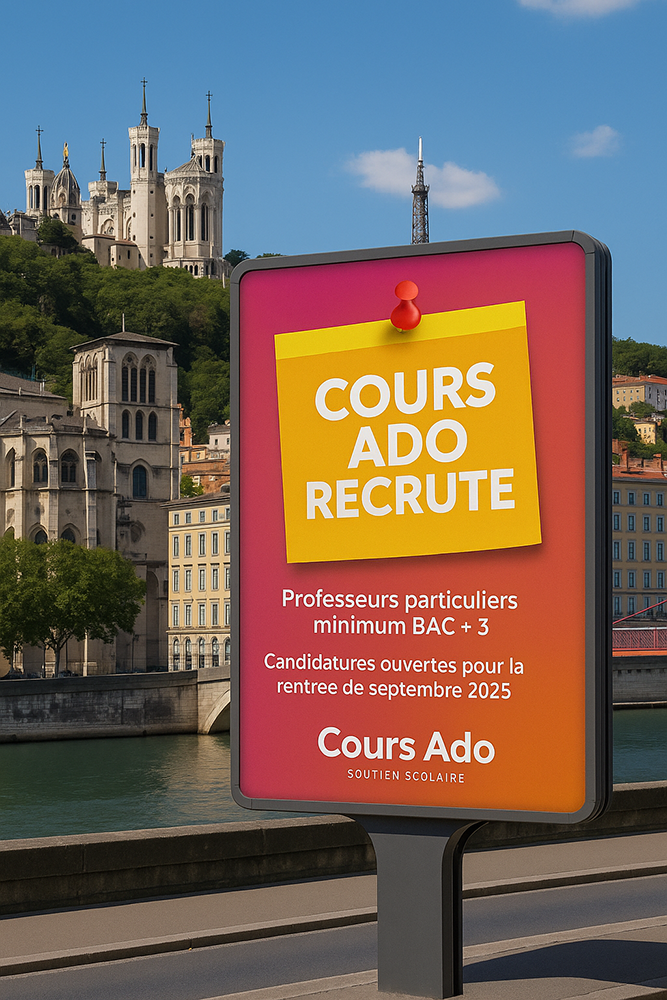 Recrutement Cours Ado Lyon